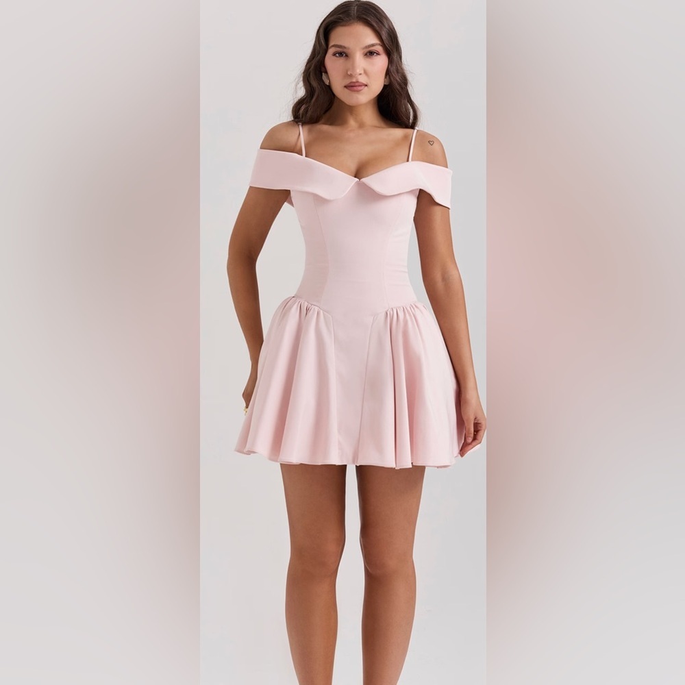 Elida Off-Shoulder Dress